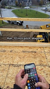 23K views · 82 reactions | How do you layout your headers in rake walls? I always like to calculate the diagonal from the peak or pre snap lines on the floor. Obviously because it was raining there was no chalk lines harmed in the making of this video. #tips #tipsandtricks #rakewall #framer #framing #framersareadyingbreed #calculate #mathneverlies | Canadian Carpenter | Facebook