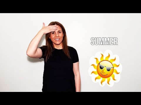 Lámh Signs For SUMMER SIGNS