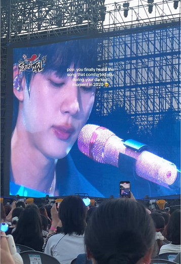 Abyss: Live Performance by BTS's Seokjin, a Comforting Light