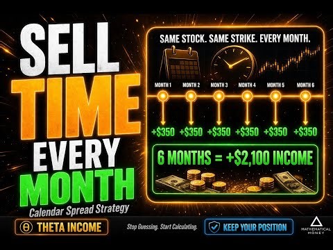 The Calendar Spread: Sell Time Every Month (Keep Your Position)
