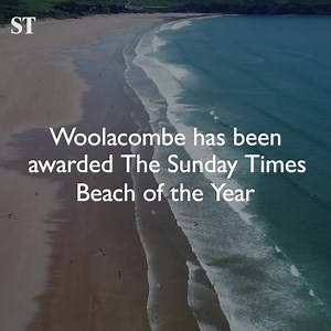 1.8K views · 18 reactions | What makes a place worthy of being called Beach of the Year? With two miles of sand, benign surf, food trucks and huts for hire, Woolacombe Beach in Devon has pretty much all you could want from a strip of coastline: https://www.thetimes.co.uk/article/the-beach-of-the-year-2021-woolacombe-devon-q2zglzvts?utm_source=facebook&utm_campaign=beaches&utm_medium=branded_social | The Times and The Sunday Times | Facebook