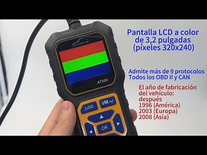¿Cómo realizar el diagnóstico de un vehículo utilizando el escáner #OBD2 #DonosHome AT500? #batteria