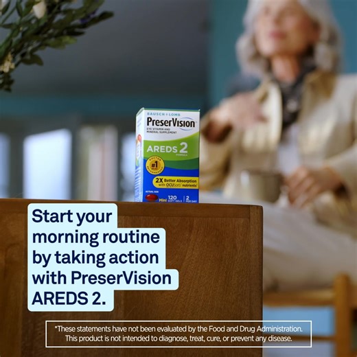 Worried about age-related macular degeneration (AMD)? Ask your doctor if PreserVision is right for you. It contains the clinically proven nutrient formula recommended by the NEI to help reduce the risk of moderate-to-advanced AMD progression.* Join the 3.5M people who include PreserVision in their AMD management plan. | Preservision