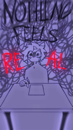 You you derealize for the firts tiem and relaity stips feeling likw relaity. #derealization #animation #art #digitalart