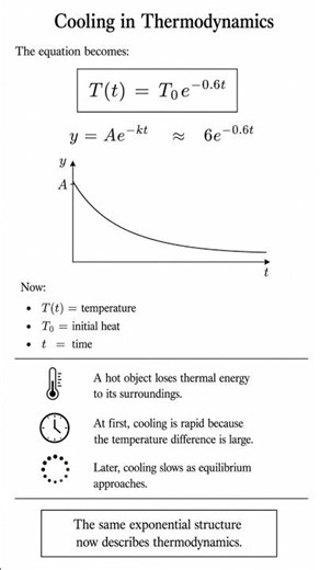 The Equation y = Ae⁻ᵏᵗ That Connects All Sciences
