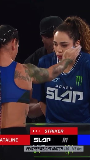 She is laughing but “Pain is quiet.” #slap #slapbattles #viral #motivation