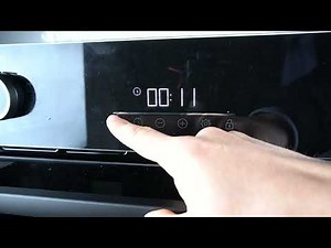 Oven Beko b300 - How to Set Alarm or Timer | Timer Configuration
