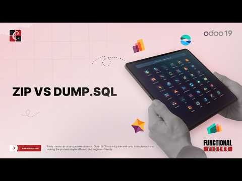 Complete Guide to Odoo Backup Files | ZIP VS dump.sql | Odoo Features | Odoo Functional Tutorials