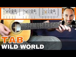 Guitar Cover / Tab "Wild World" by MLR-Guitar