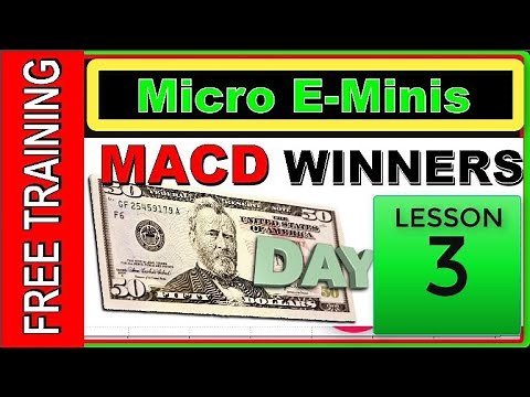 Micro E-Minis: MACD Winning Trade Signals Lesson 3 Managing BUYs and SELLs