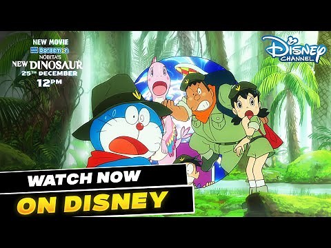 Doraemon New Movie: Nobita's New Dinosaur Hindi Dubbed Release Date Confirmed | Disney India Promo