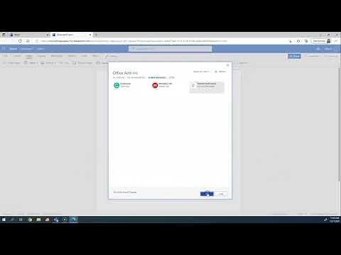Adding Turnitin Draft Coach in Word Online