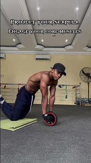 How to use abs roller wheel properly #bodyweight