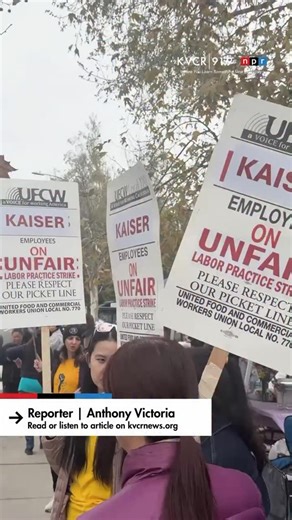 KVCR on Instagram: "Health care workers at Kaiser continue to strike over what they say are unfair labor practices by the company. Now, lab and pharmacy technicians have also walked off the job. Kaiser nurses are in their third week of striking and other workers joined Monday. They say hospital management is not bargaining in good faith. Celso Perez — a clinical lab scientist for Kaiser — says the company is breaking the law by intimidating workers who are unionizing. “We’re not going to stand b