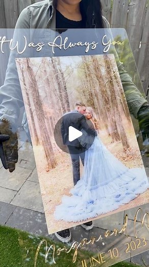 Chic Signs & Personalized Plaques on Instagram: "It was always you, let this personalized sign welcome your guests to witness the beginning of your journey together. #welcomesign #wedding2023 #weddingsignage #weddinginspiration #weddingtrends #weddingdecor #weddingphotography"