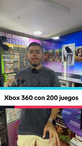 3.4K views · 520 reactions | Xbox 360 con 200 Juegos Wpp 3116453654 #xbox #xboxgamepass #xboxonex #xboxonegamer | Blue Panther Videogames | Facebook