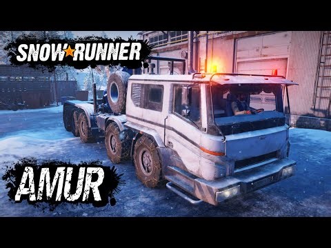 #1 Let's play // Snowrunner -- AMUR [NO COMMENTARY]
