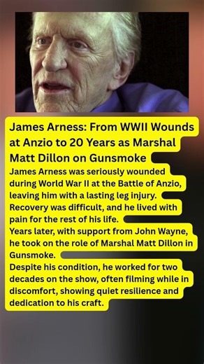 James Arness: From WWII Wounds at Anzio to 20 Years as Marshal Matt Dillon on Gunsmoke