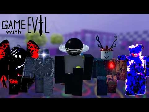 WINNING WITH EVERY KILLER IN 'GAME WITH EVIL'! | Roblox Game with Evil