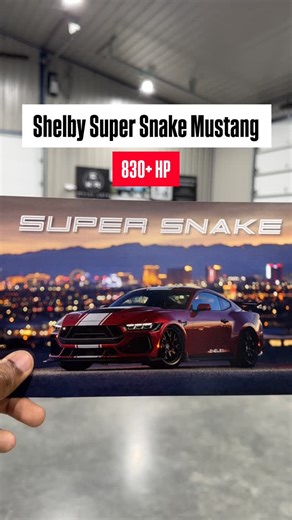Shelby Super Snake Mustang in Rapid Red 🐍❤️ | Ford Mustang Club