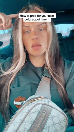 How to prep for your next color appointment. 🖤 #hair #haircare #hairstylist #hairtransformation #hairgrowth #splitends #haircolor #hairtips #hairtipsntricks #hairhealth #hairstylistsoftiktok