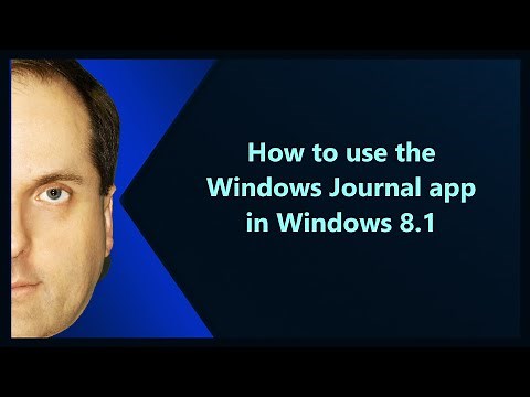 How to use the Windows Journal app in Windows 8.1