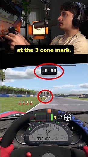 Braking earlier = faster lap times? #iracing #gaming #simracing #racing #gt7