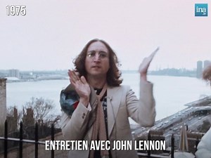 Entretien exclusif avec la légende John Lennon - 1975 Crédits : Jean-François Vallée | INA