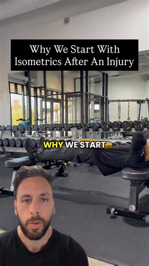 Fred Duncan on Instagram: "Isometrics are one of the most undervalued tools in training. I use them everywhere, from rehab and tissue remodeling, to motor learning, to performance work. That includes yielding isos (holding against load), overcoming isos (pushing into an immovable object) and pairing them with dynamic movements. In rehab, they’re often our first step back to movement. Studies have shown that even a few days of unloading can reduce tendon collagen synthesis and stiffness, so we ca