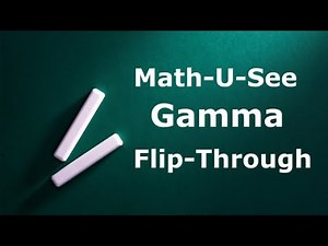 Math-U-See Gamma Flip-Through