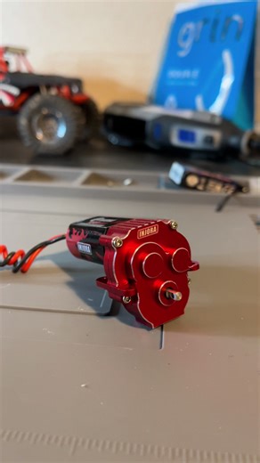 New injora TRX4M motor & transmission 🔥 #rccrawler #trx4m #offroad #injora #truckbuild