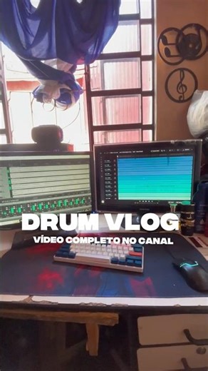 CORRE NO CANAL vídeo completo lá #drums #drummer #drumvideo #drumcover #musica