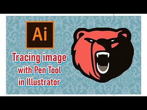 Tracing in Adobe Illustrator | How to trace an image in Adobe Illustrator