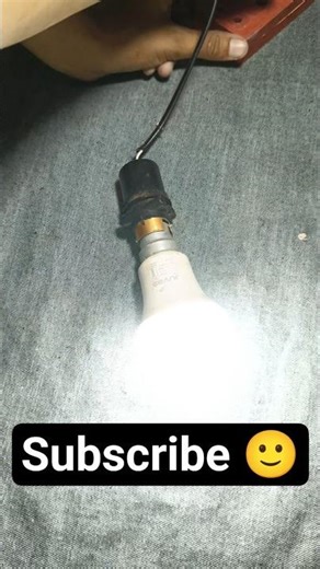 how to repair LED bulb at home in 1 minute
