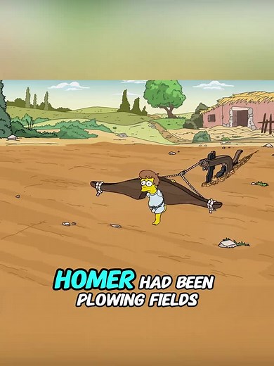 Homer Simpson's Gladiatorial Adventures in Rome