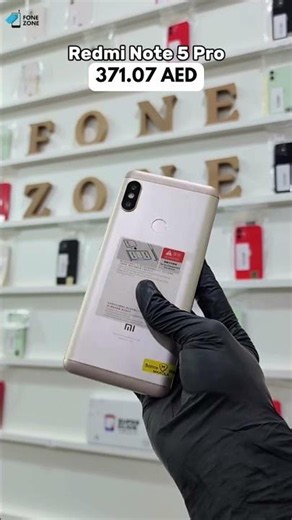 Redmi Note 5 Pro at 371.07 AED