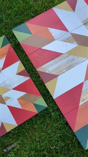 FALL Barn Quilt Pattern, Barn Quilt Pattern, Barn Quilt Instructions, Barn Quilt Outside, Outdoor/indoor, Digital Download Pattern - Etsy