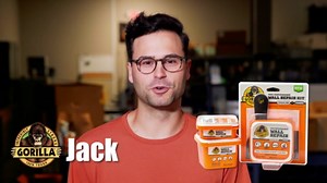 Gorilla Wall Repair Kit Featuring Gorilla Heavy Duty Wall Repair Spackling + Primer White