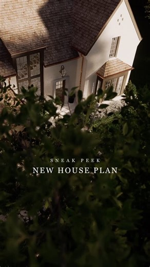 20K views · 74 reactions | Sneak peek of a new house plan we’ve been working on One of our favorite features: A large window right in front of the staircase. It floods the entryway with natural light and adds beautiful curb appeal. How do you feel about the large window? Also… we need a name for this plan! Let us know your thoughts below #homedesign #exteriordesign #homesweethome #house #houseplan #architecture | Plank & Pillow | Facebook