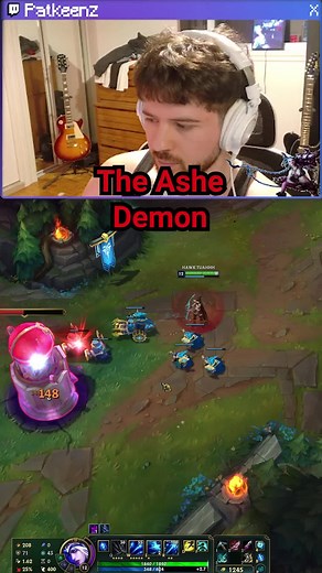 The Spacing Is Too Clean!! #leagueoflegends#adc #patkeenz #gaming #ashe