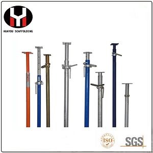 [Hot Item] Building Material Steel Scaffolding System Adjustable Screw Jack Prop for Formwork