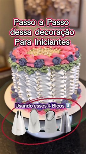 Agora seu bolo sai perfeito! Você iniciante não pode deixar de ver esse vídeo 😉✨🍰 #tutorial #dicas #bolo #cakesoftiktok #bolostiktok