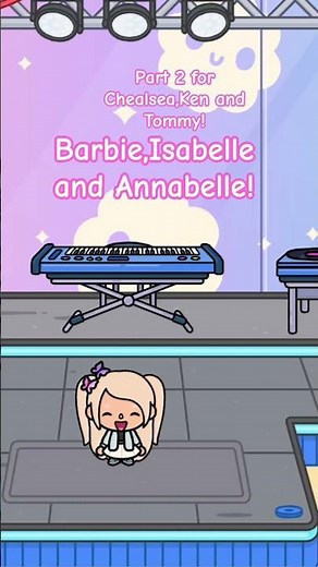 Barbie,Isabelle and Annabelle!