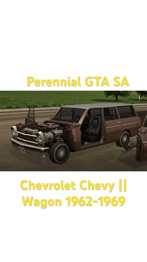 Chevrolet Chevy II Nova Wagon (1962–1969 GTA SA #samp #gta #gtasanandreas
