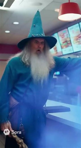 Wizard try's to order fast food #sora