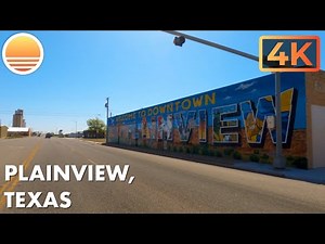Plainview, Texas. Drive With Me through a town in Hale County, Texas.