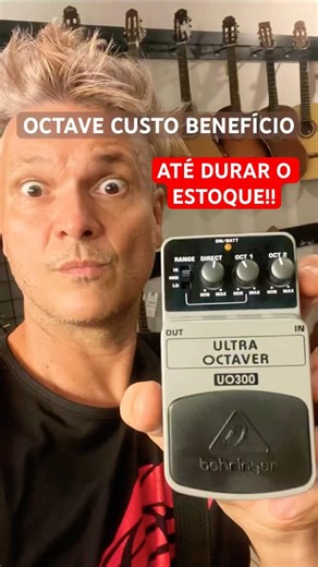 Oitavador Ultra Octaver Behringer Contrabaixo - Link da Compra #basstubeshopping