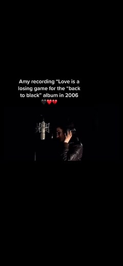 Amy Winehouse Recording 'Love Is a Losing Game' | 2006