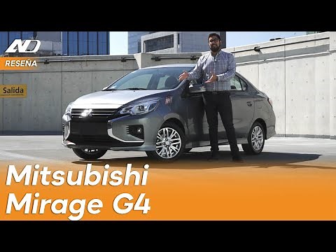 Mitsubishi Mirage G4 - Económico, rendidor y seguro | Reseña