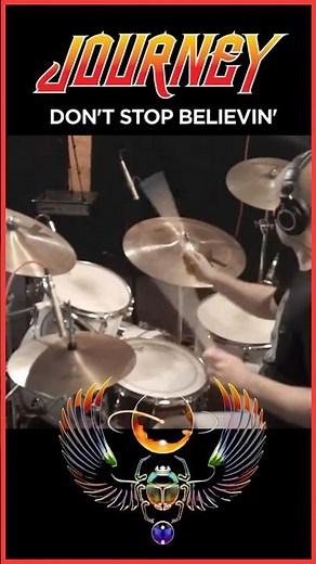Don’t Stop Believin’ 🥁 Steve Smith’s Open-Handed Drum Part